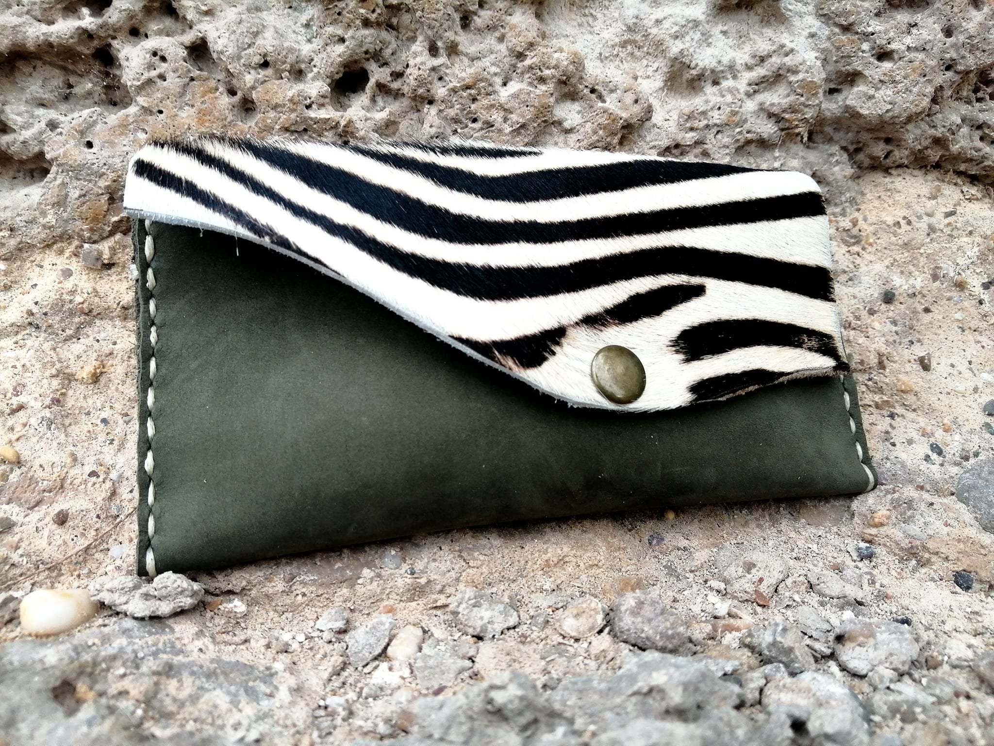 funda tabaco de liar cuero cebra